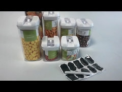 7 قطع من حاويات تخزين الطعام محكمة الغلق