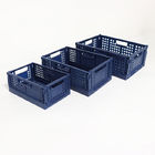 حاويات تخزين منزلية بلاستيكية عديمة الرائحة 34 * 25.5 * 13 سم قابلة للتكديس قابلة لإعادة الاستخدام