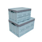 صندوق حمل قابل للطي من البلاستيك PP قابل لإعادة الاستخدام مع مقابض قابل للغسل 53 * 36 * 29 سم صديق للبيئة
