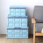 حاويات تخزين منزلية مكعبات مربعة قابلة للفصل من البلاستيك PP قابلة للطي ضد الغبار